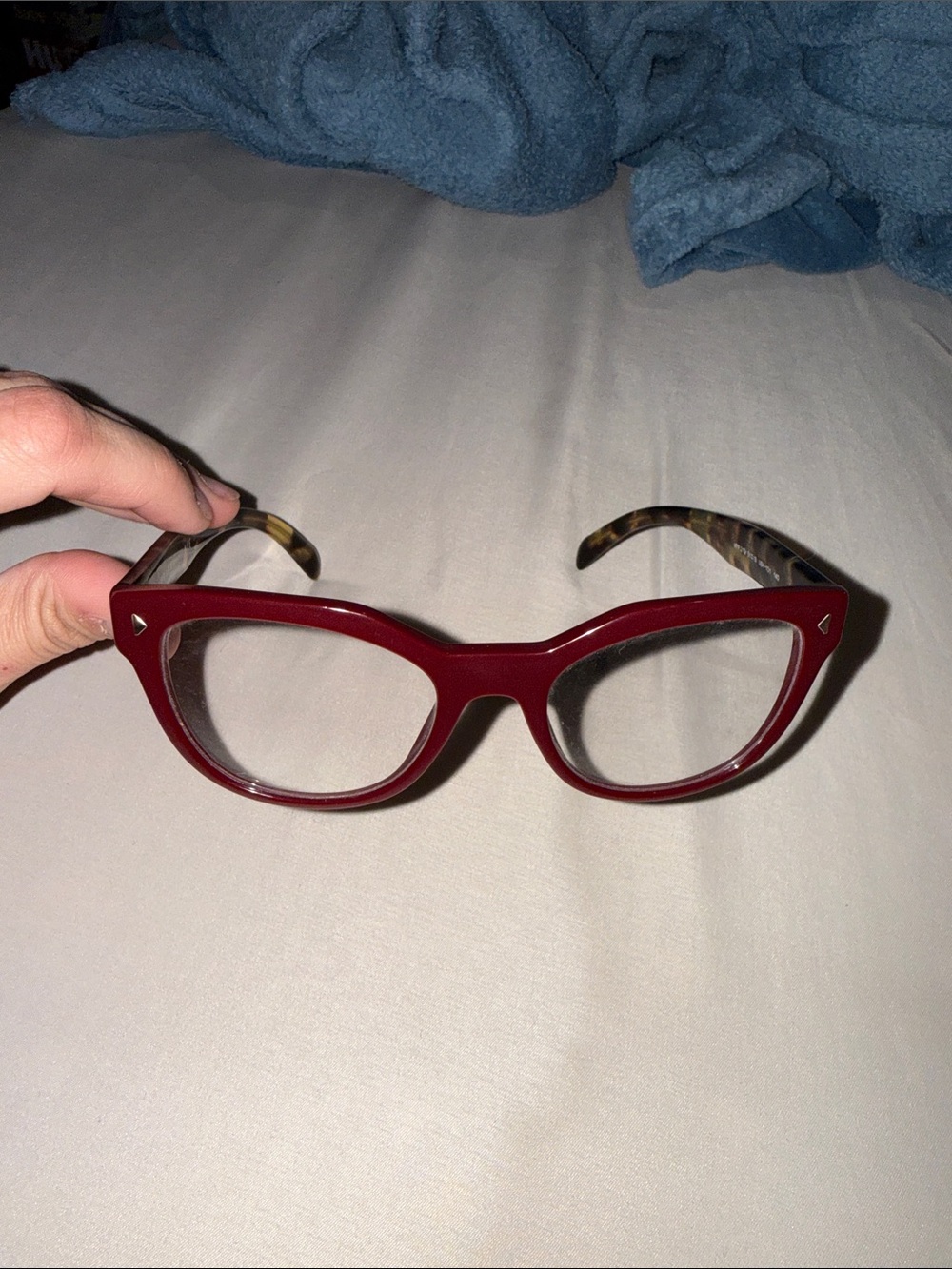 Prada Glasses- Burgundy & tortoise